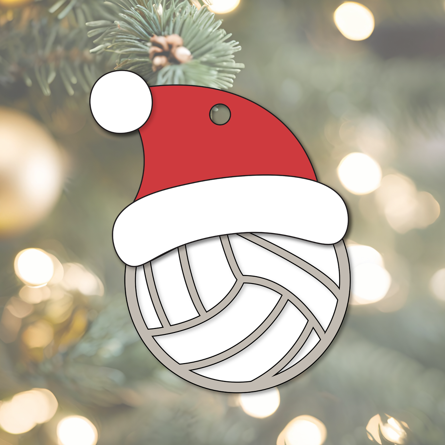 Volleyball Sports Ornament