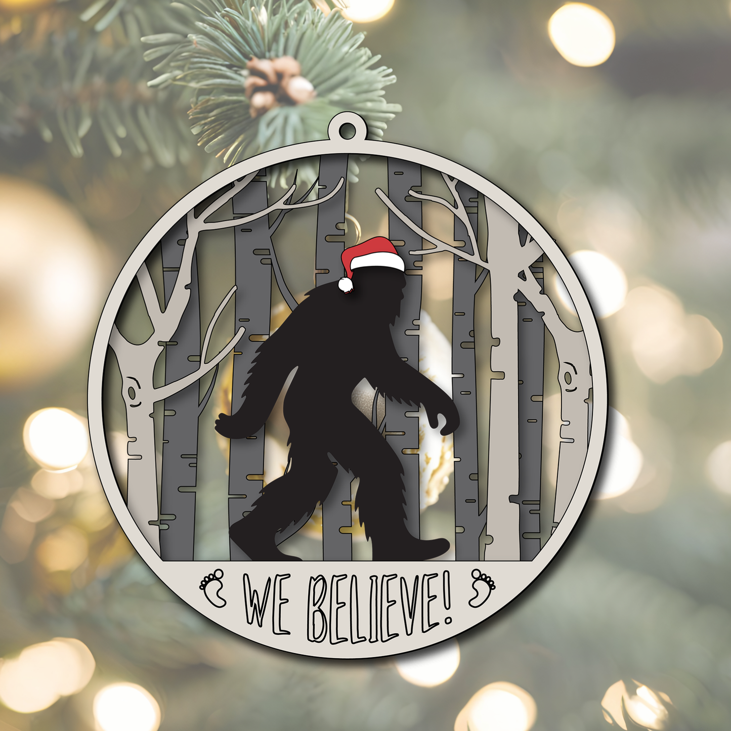 Big Foot Ornament