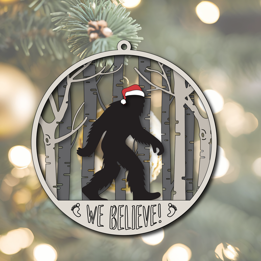 Big Foot Ornament