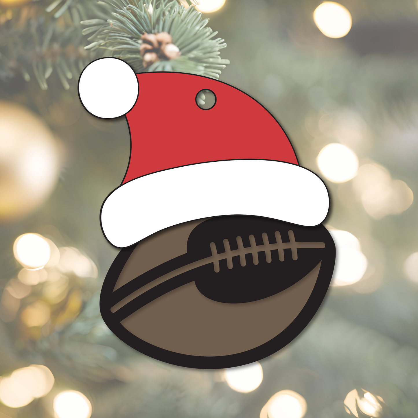 Football Sports Ornament