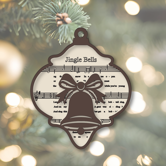 Jingle Bells Music Ornament