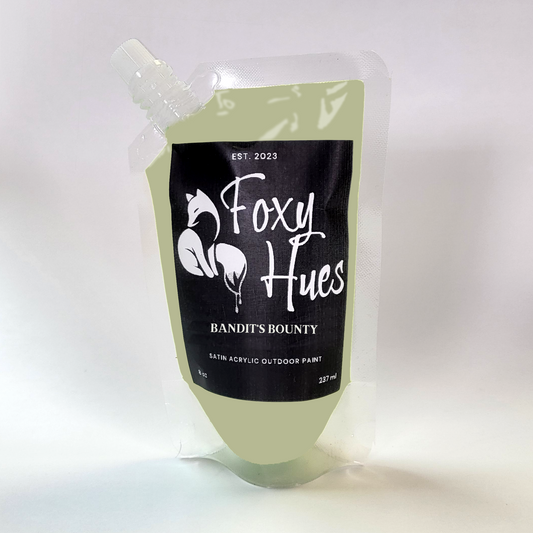 Foxy Hues paint pouch on a white background