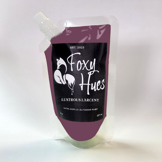 Foxy Hues paint pouch on a white background